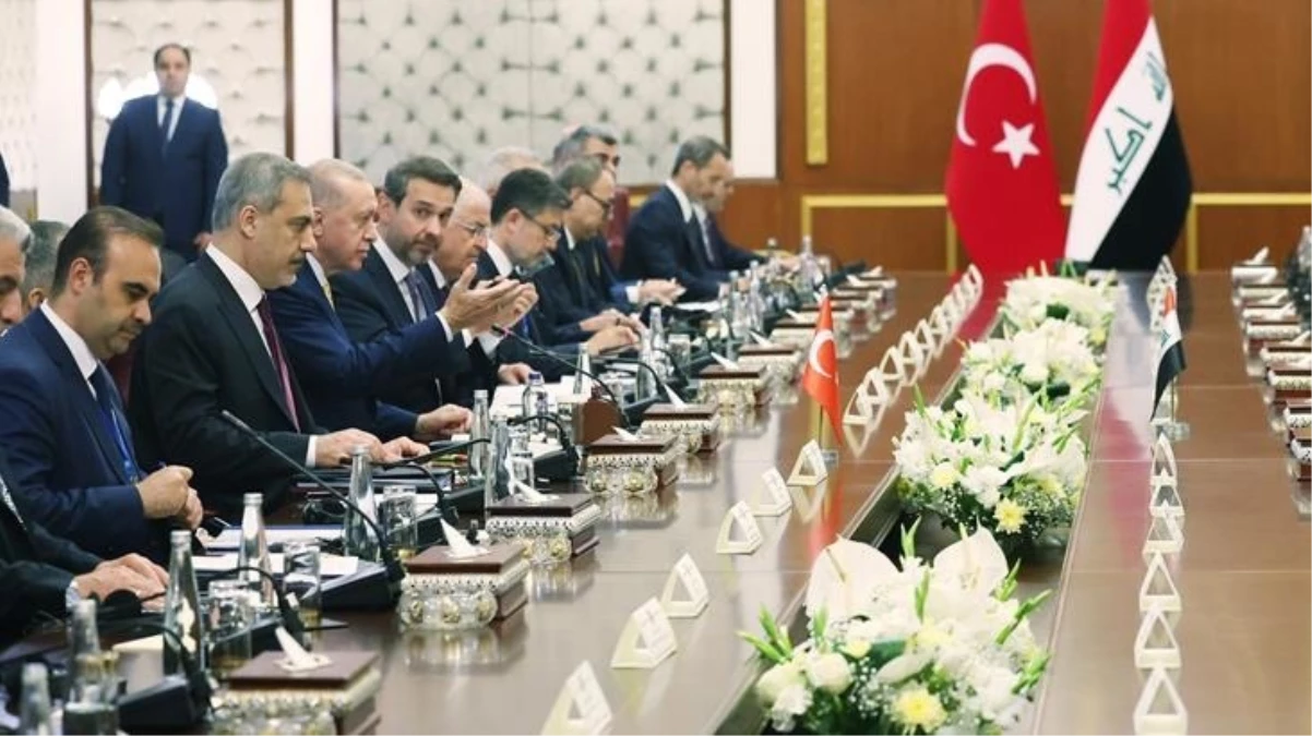 Türkiye ve Irak arasında Kalkınma Yolu Anlaşması imzalandı