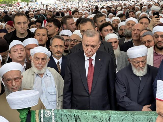 Erdoğan Hasan Kılıç’ın cenaze törenine katıldı