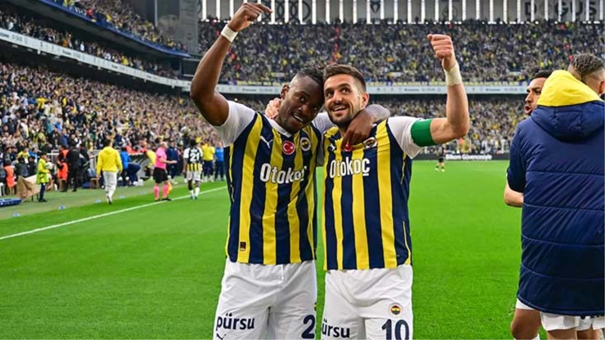 Fenerbahçe sahasında Beşiktaş'ı 2-1 mağlup etti