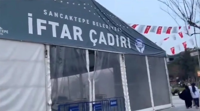 Şeyma Döğücü belediye iftar çadırını açmadı
