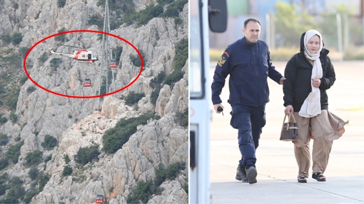 Antalya'da teleferik kazası! Mahsur kalan 98 kişi kurtarıldı