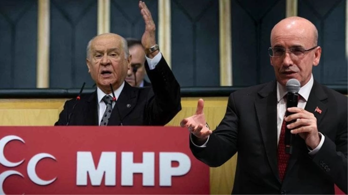 Devlet Bahçeli Mehmet Şimşek'e sahip çıktı