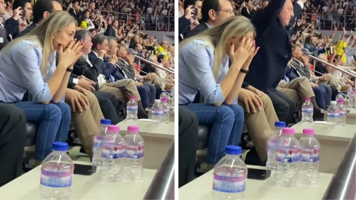 Dilek İmamoğlu'nun görüntüsü Fenerbahçe taraftarını kızdırdı