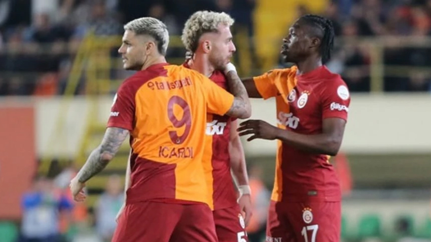 Galatasaray Alanyaspor'u deplasmanda farklı yendi