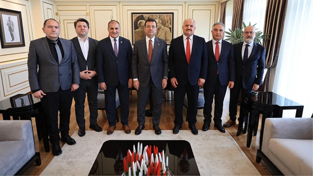 Eyüp Aksu'dan Ekrem İmamoğlu'na sürpriz ziyaret