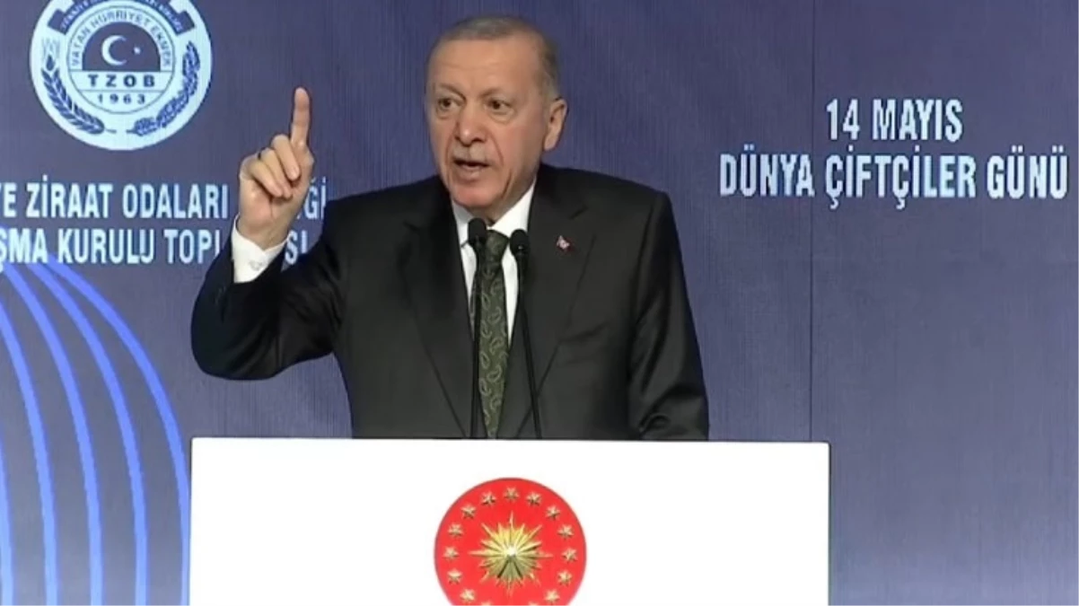 Erdoğan’dan çiftçilere hepinizi alnınızdan öpüyorum!