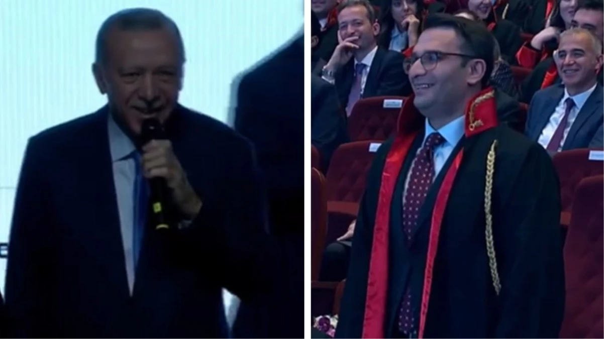 Cumhurbaşkanı Erdoğan ile savcı arasında gülümseten "boy" diyaloğu