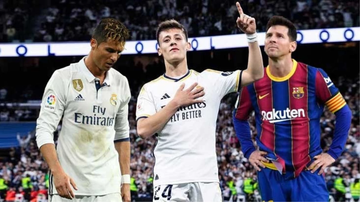 Ne Messi ne de Ronaldo! Arda Güler artık 1 numara