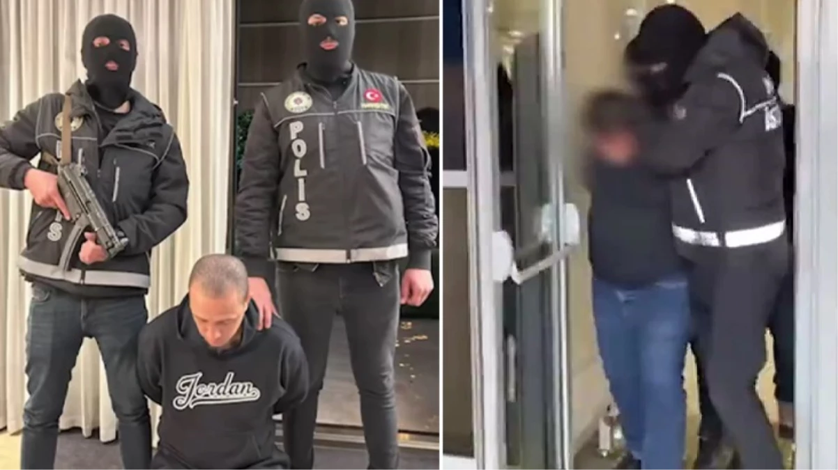 Kırmızı bültenle aranan 2 uyuşturucu baronu İstanbul'da yakalandı