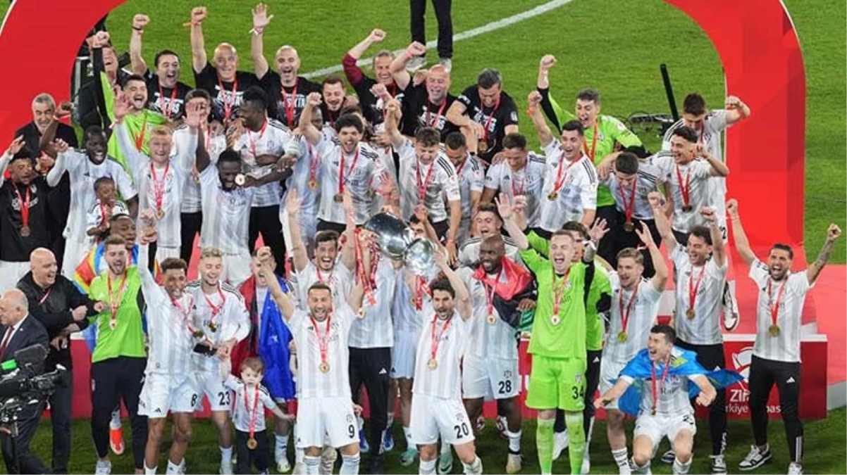Beşiktaş Ziraat Türkiye Kupası'nın sahibi oldu