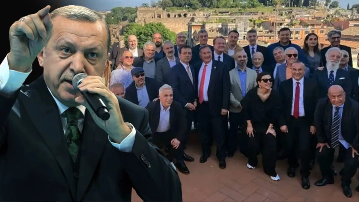 Cumhurbaşkanı Erdoğan'dan İmamoğlu'na "Roma turu" tepkisi