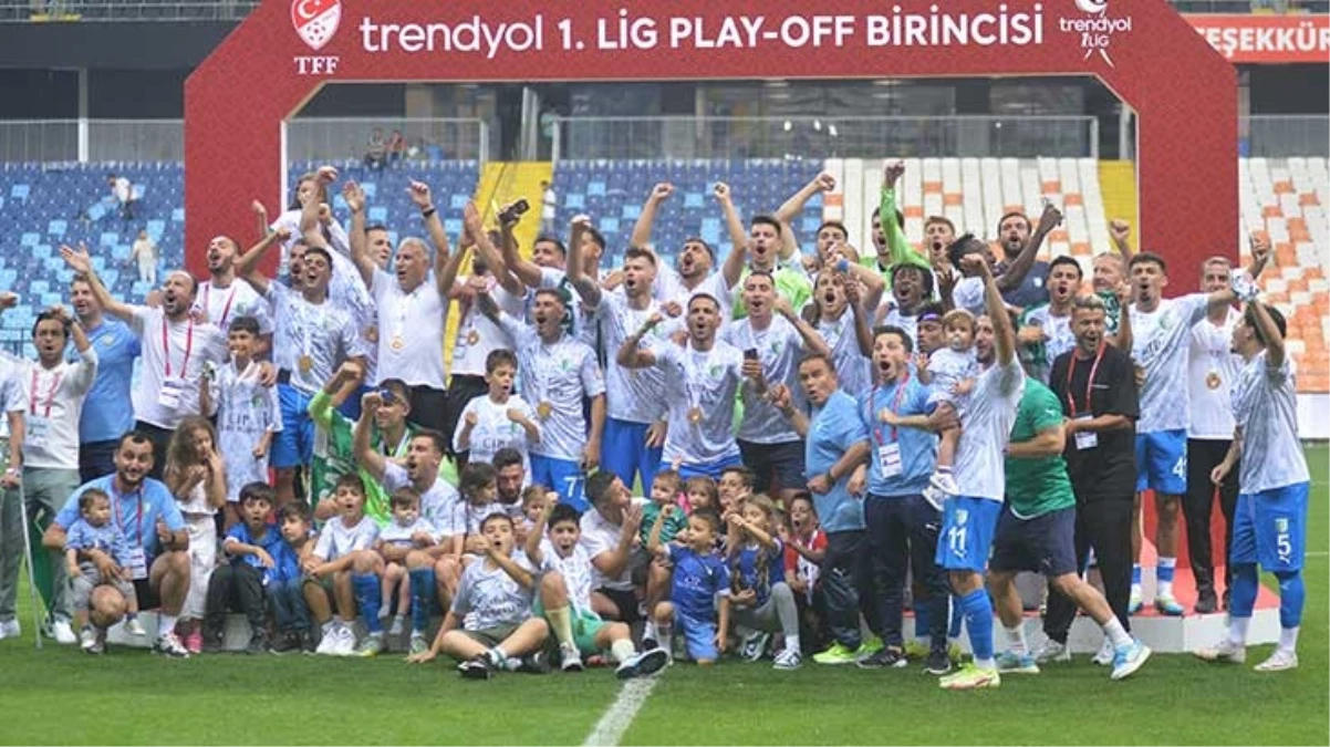Bodrum FK Süper Lig'e yükselen son takım oldu
