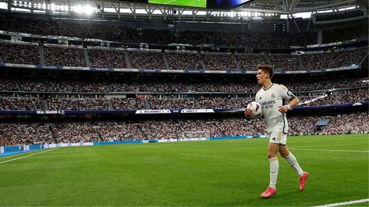Arda Güler Santiago Bernabeu'yu ayağa kaldırdı
