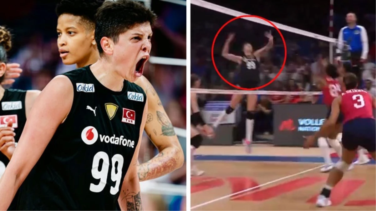 Ebrar Karakurt attığı sayı ile fizik kurallarını alt üst etti