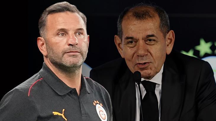 Galatasaray'da Okan Buruk'a çifte müjde