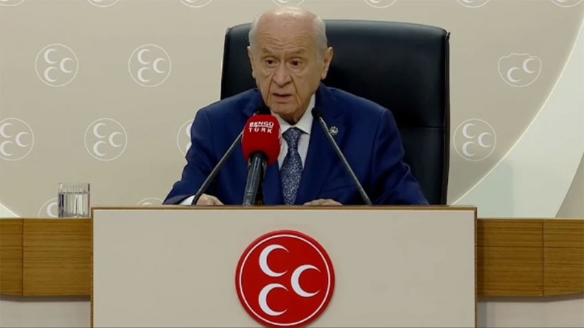 Devlet Bahçeli Özgür Özel'i hedef aldı