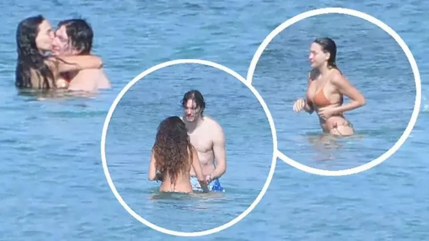 Ebru Şahin ile Cedi Osman Çeşme'de aşka geldi!