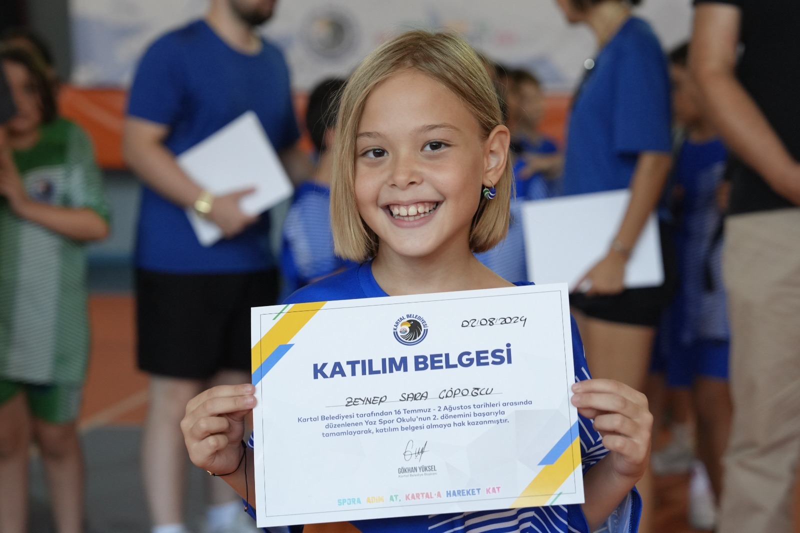 Kartal Belediyesi Yaz Spor Okulu’nun ikinci dönemi tamamlandı