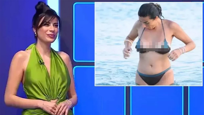Çarkıfelek hostesi Duygu Çakmak'ın zor anları!