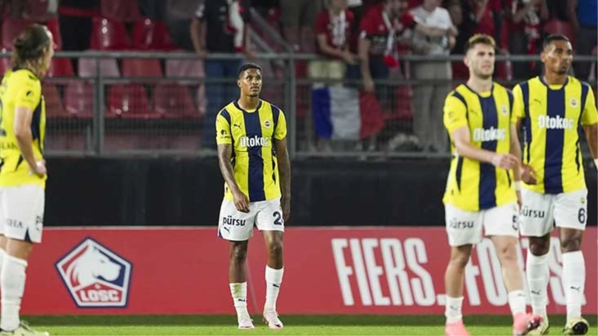Fenerbahçe, deplasmanda Lille'e mağlup oldu