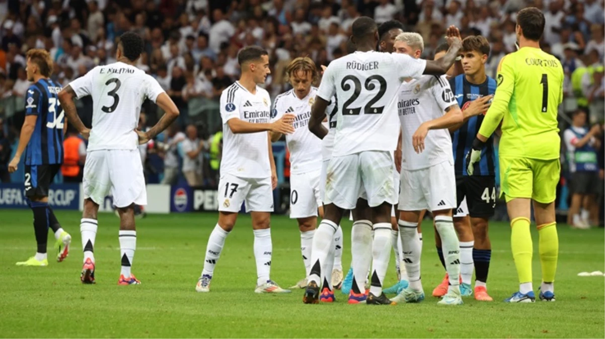 Real Madrid UEFA Süper Kupa şampiyonu oldu