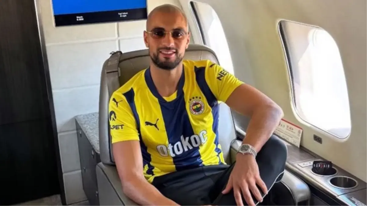 Sofyan Amrabat, Fenerbahçe için İstanbul'da