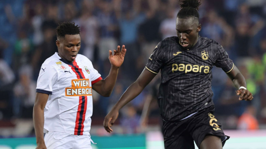 Trabzonspor Rapid Wien'e mağlup oldu