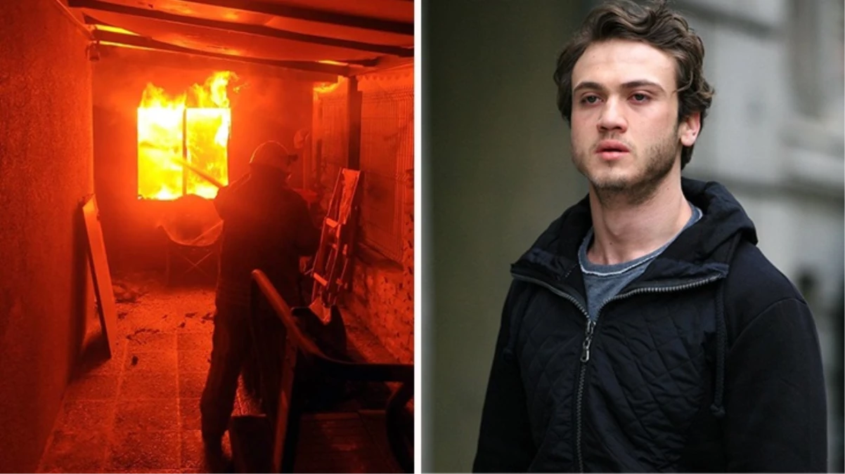 Aras Bulut İynemli'ye ait villa yangınla kül oldu