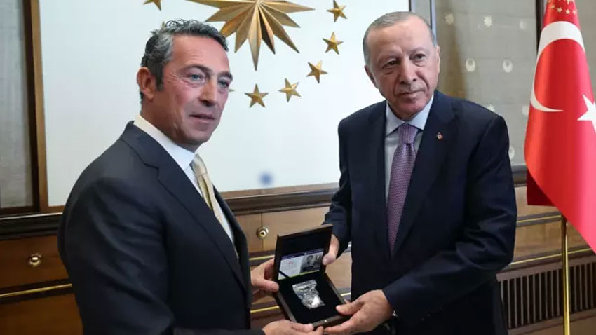 Ali Koç'tan Cumhurbaşkanı Erdoğan'a ziyaret