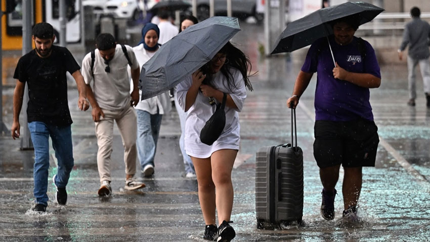 Meteorolojiden kuvvetli yağış uyarısı