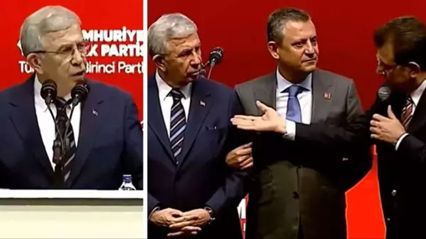 CHP tüzük kurultayında gerginlik!