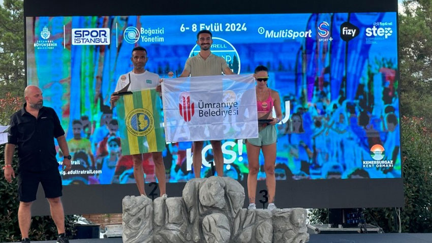 Halil Yaşın Belgrad Ultra Trail'de birinci oldu