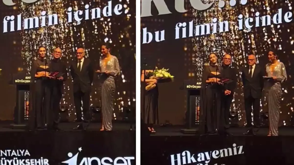 Saadet Işıl Aksoy ödülünü İkbal ve Ayşegül'e adadı