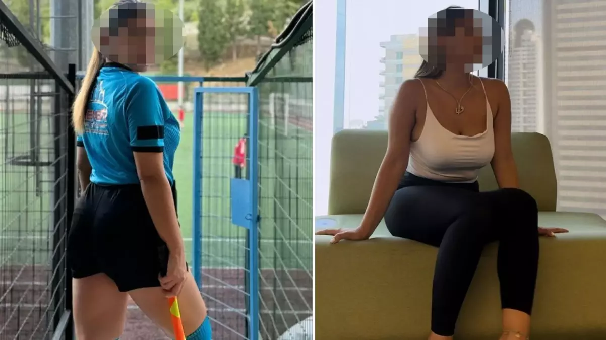 Seks kaseti çıkan kadın hakem sessizliğini bozdu