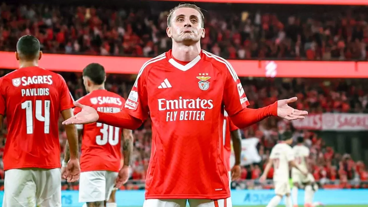 Kerem Aktürkoğlu Benfica'da tarih yazıyor