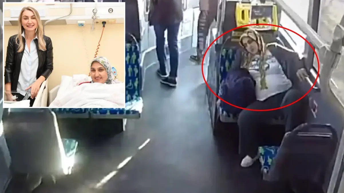 Metrobüste doğan bebeğe büyük jest