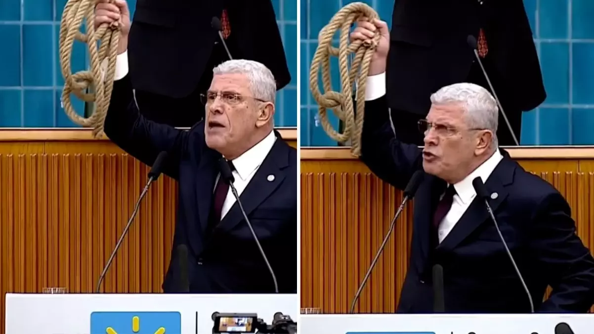 Dervişoğlu Bahçeli'ye kürsüden ip fırlattı