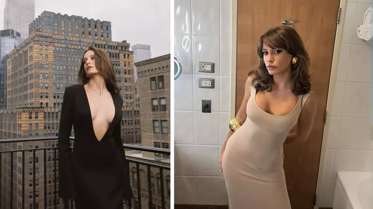 Serenay Sarıkaya New York'taki galayı salladı