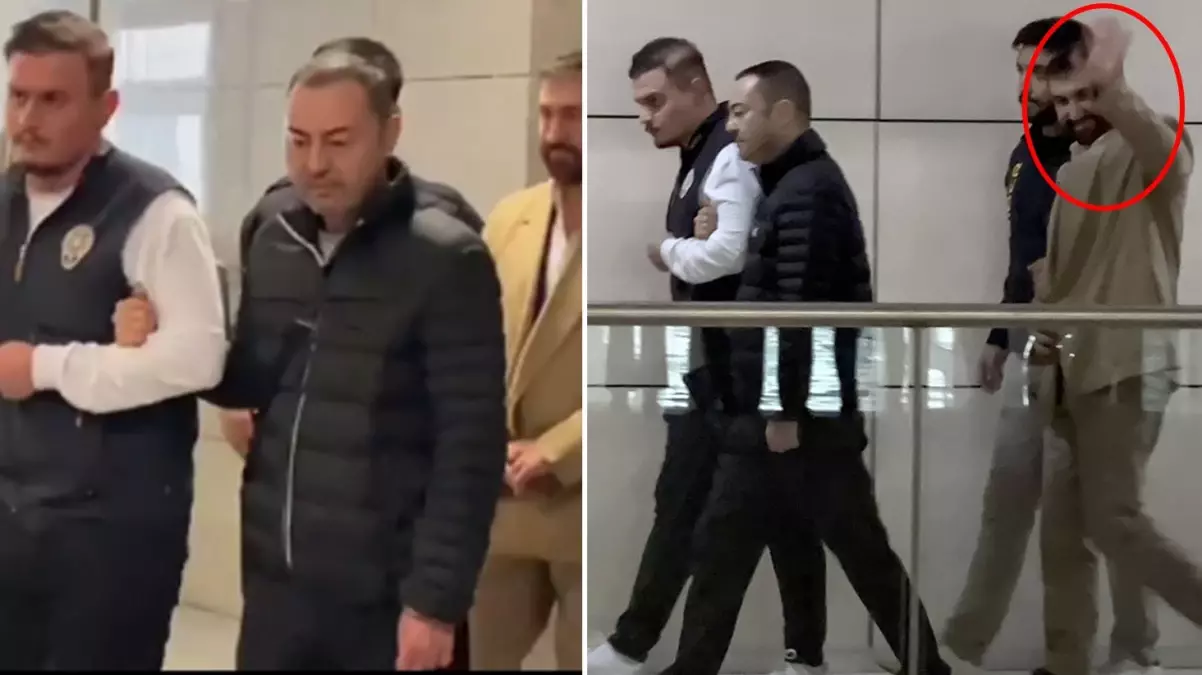 Gözaltındaki Serdar Ortaç ayakta durmakta zorlandı