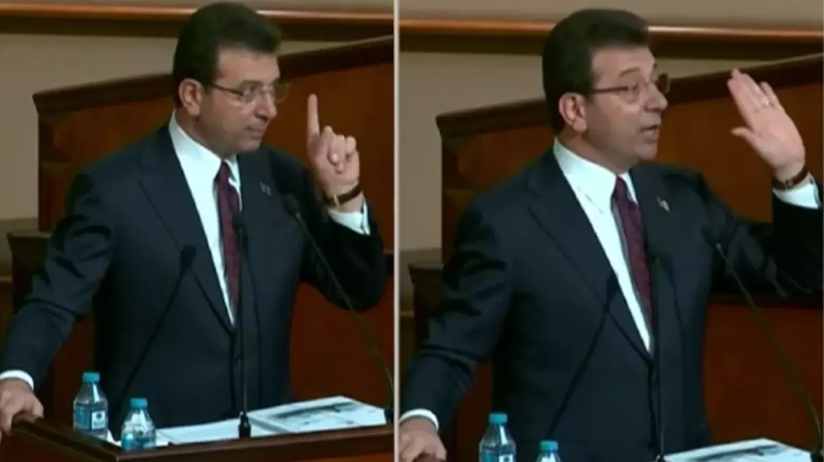 İBB Meclisi'nde İmamoğlu çileden çıktı
