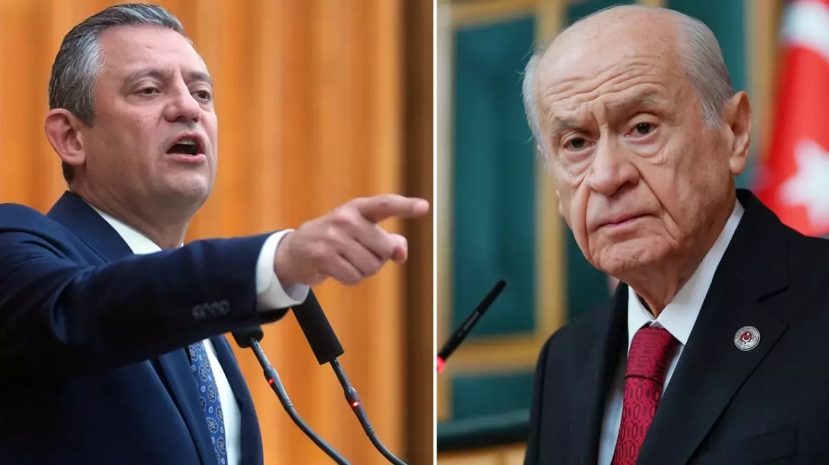 Özgür Özel Devlet Bahçeli'ye tepki gösterdi