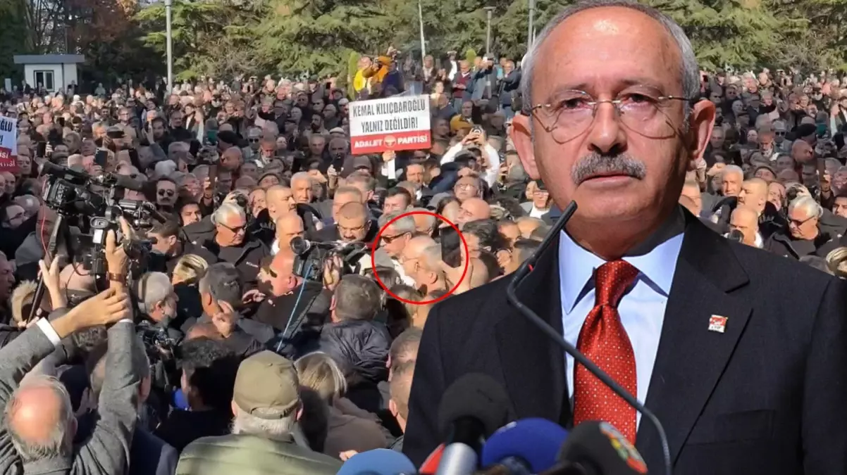 Kılıçdaroğlu'na adliye önünde coşkulu karşılama
