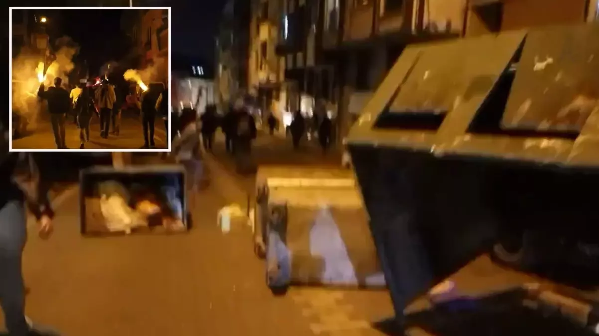 Esenyurt'u savaş alanına çevirdiler