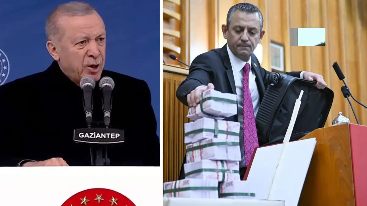 Erdoğan'dan para kulesi yapan Özel'e sert yanıt