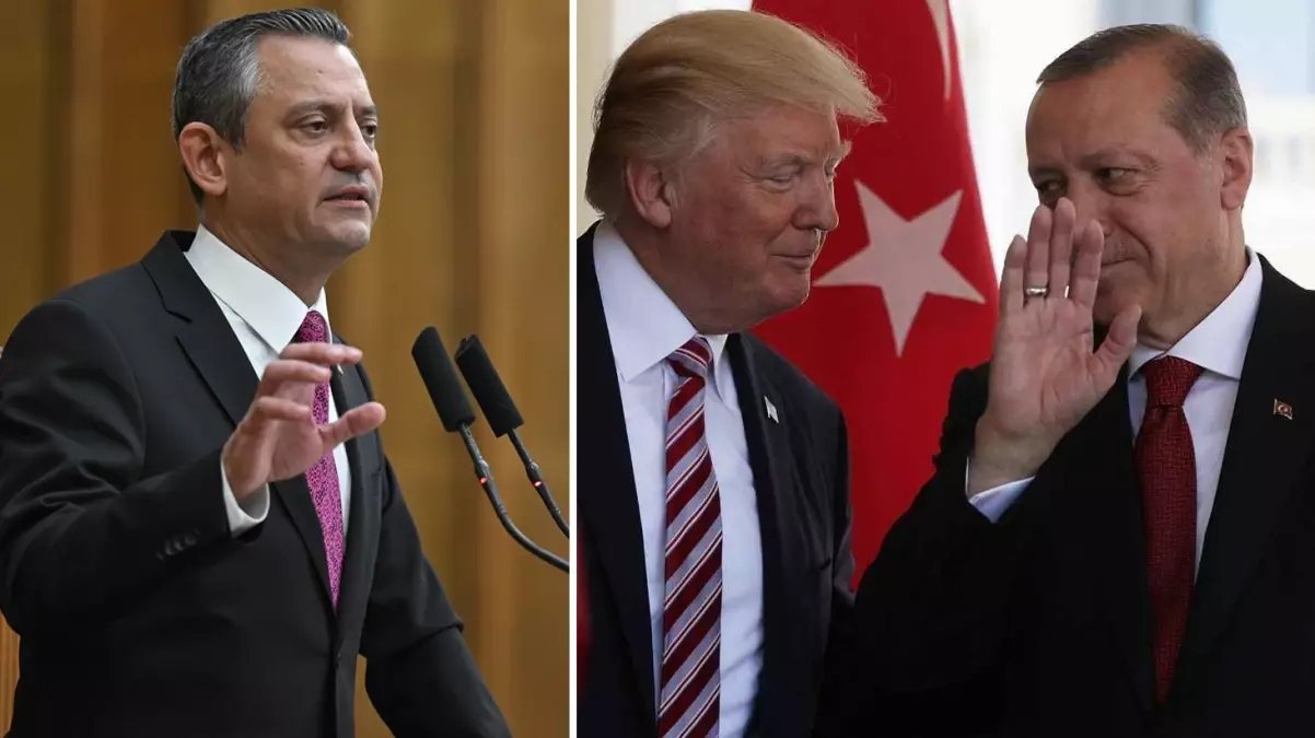 Trump'ın Erdoğan'ı övmesi Özgür Özel'i kızdırdı