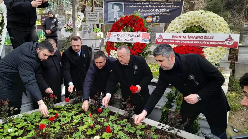 Adnan Kahveci ölüm yıldönümünde anıldı