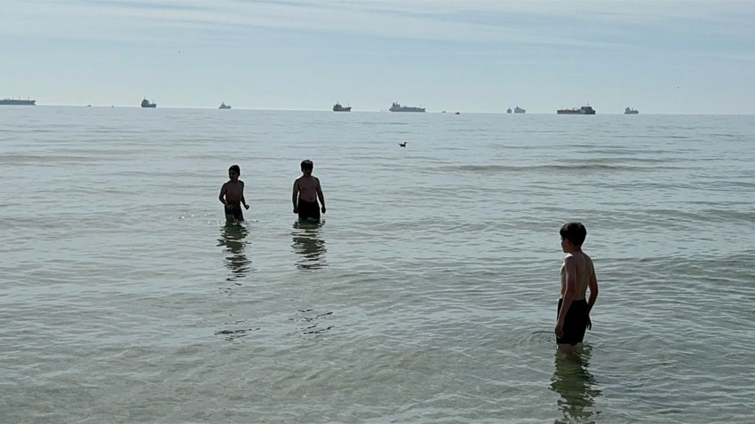 İstanbul'da deniz sezonu erken açıldı!