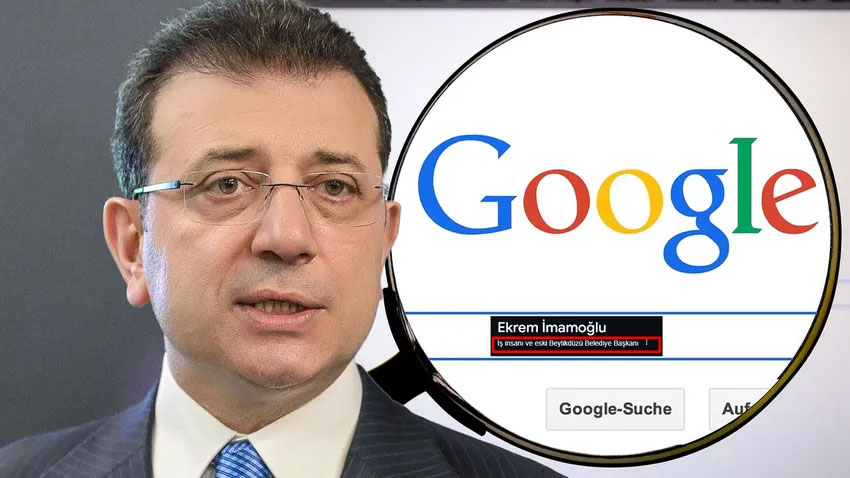 Google, İmamoğlu’nun unvanını değiştirdi