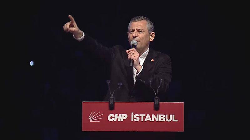 Özgür Özel, Beylikdüzü'nde konuştu