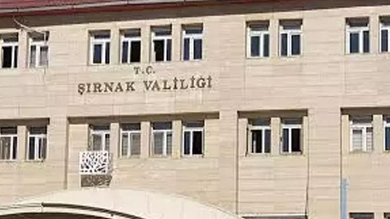 Şırnak'ta 'Geçici özel güvenlik bölgesi’ ilanı